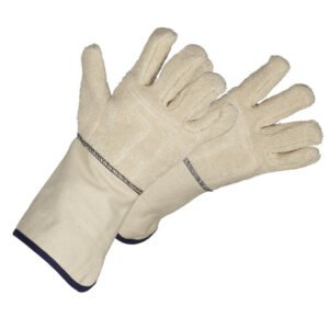 Forcefield Heat Resistant Gauntlet Terrycloth Gloves