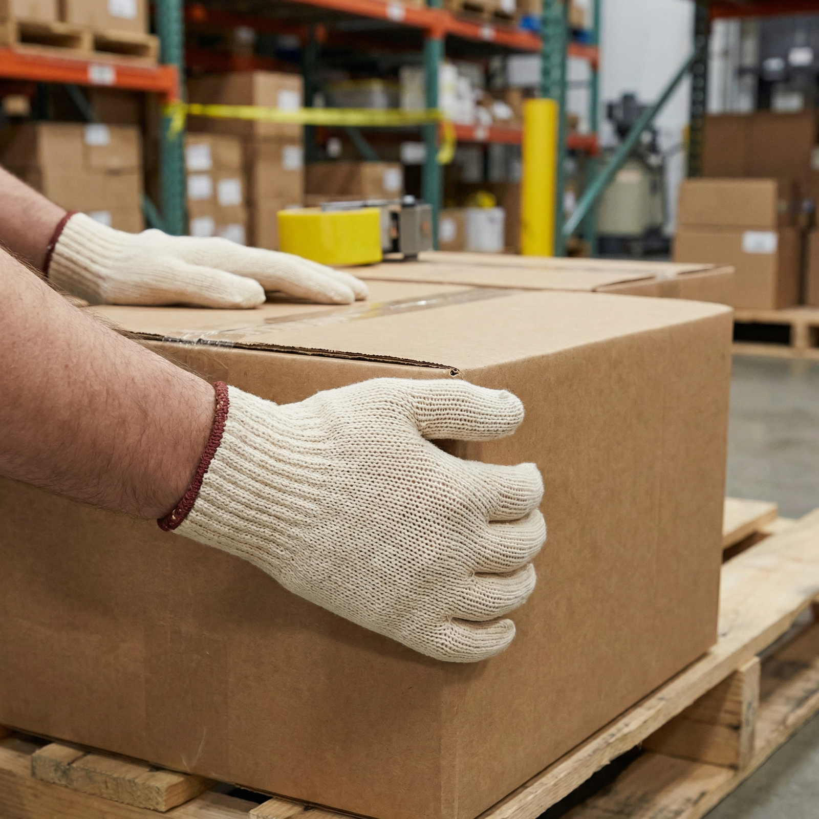 Forcefield String Knit Work Gloves - Image 2