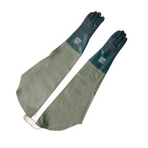 Forcefield Lato-Grip Double-dipped Premium PVC Coated 18" Sleeve, Gauntlet w/strap