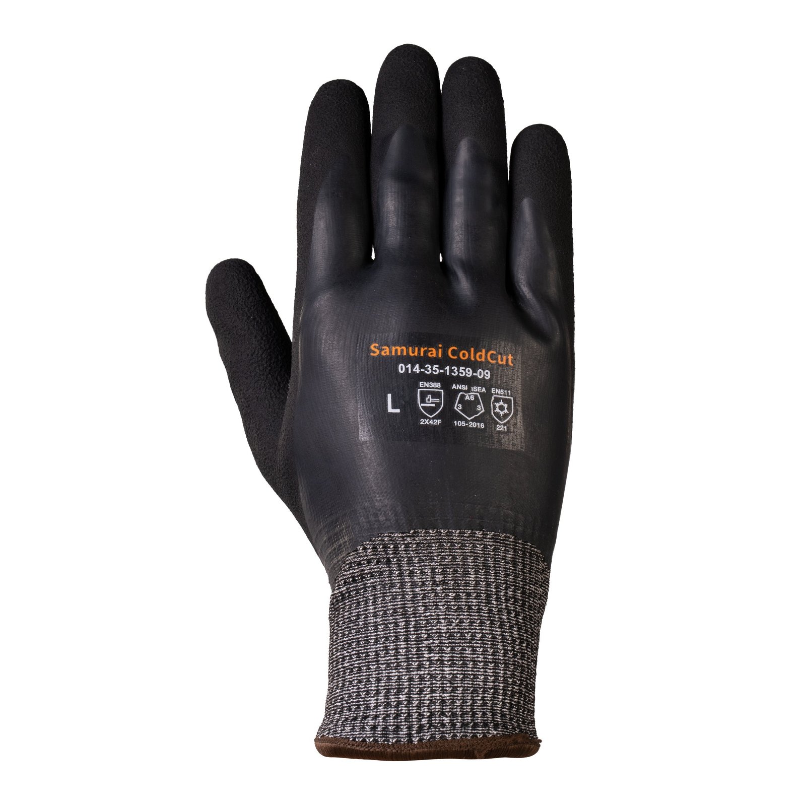 Forcefield “Samurai ColdCut” Cut A6 Winter Lined Gloves - Image 2