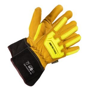 Forcefield Delta Force Cut/Impact Resistant Lined Safety Cuff Gloves