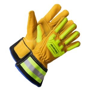 Forcefield Delta Force Anti-Impact Goatskin Safety Cuff Gloves