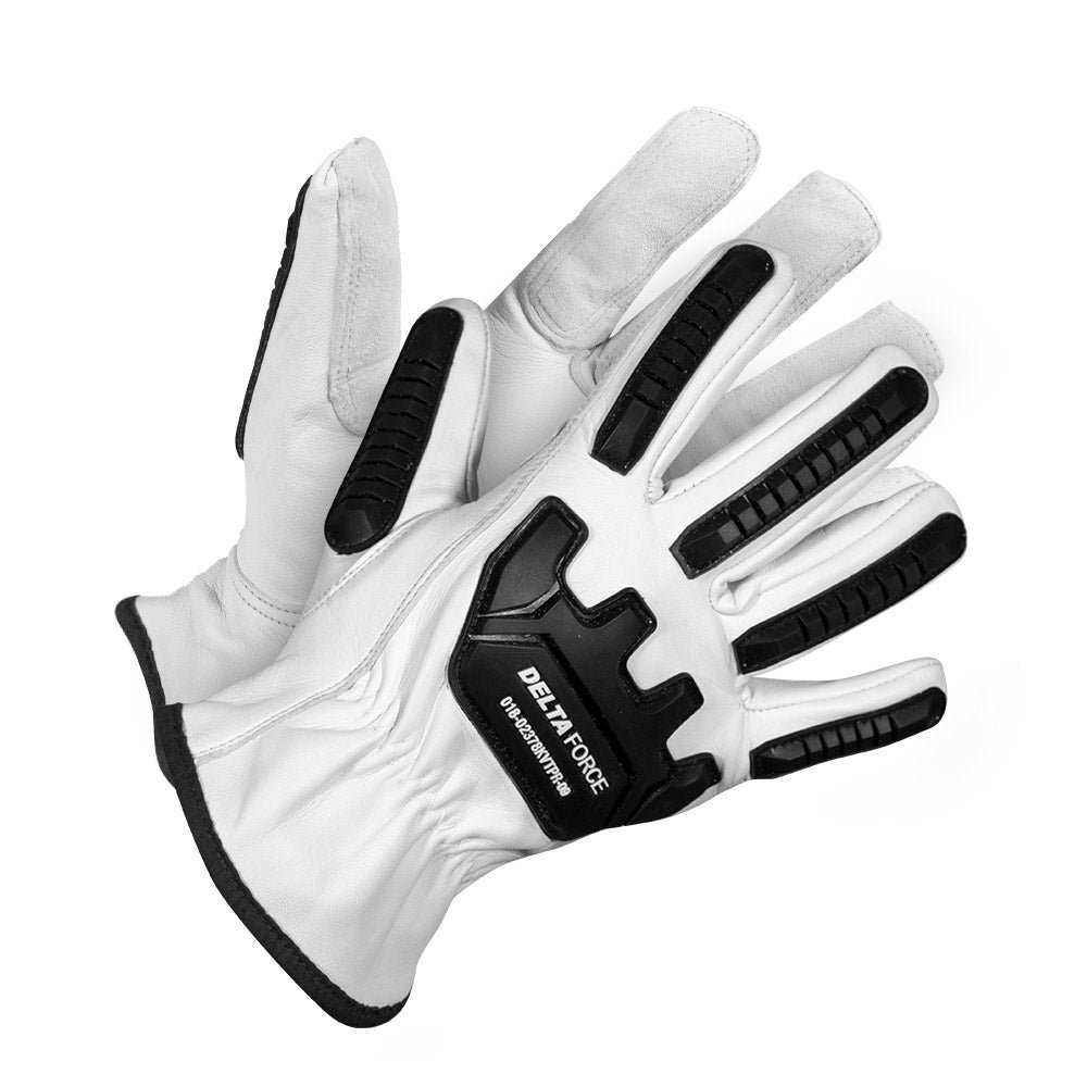 Forcefield Delta Force Anti-Impact Goatskin Grain Leather Para-aramid Lined Gloves