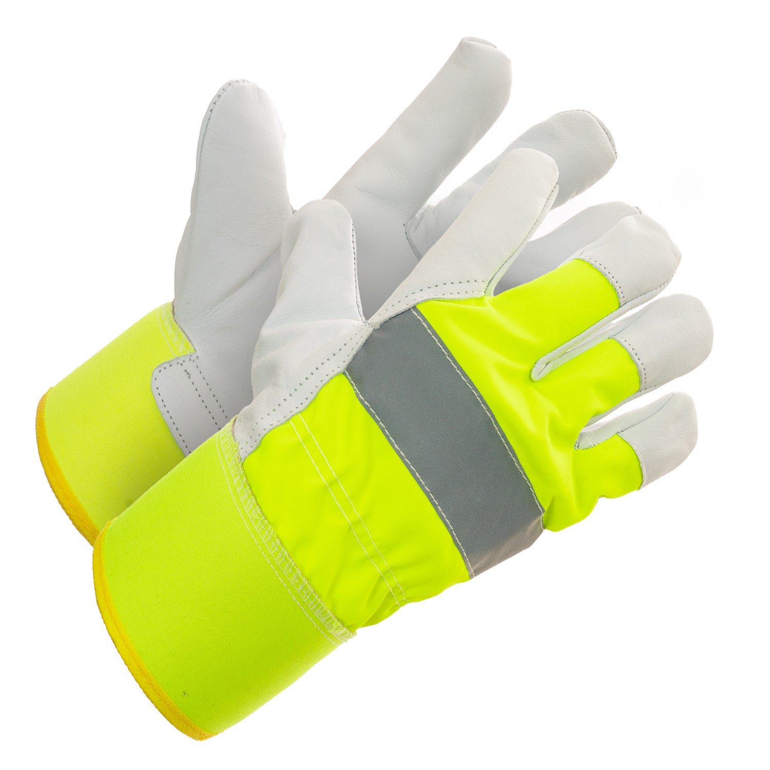 Forcefield Hi Vis Abrasion Resistance Thinsulate Lined Work Gloves