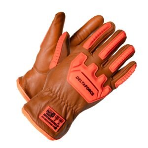 Forcefield Women's Deltaforce Goatskin Kevlar and Thinsulate Lined Winter Impact Glove