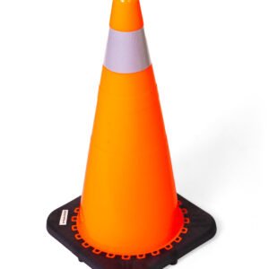 Forcefield 28" Traffic Cone with Reflective Collar
