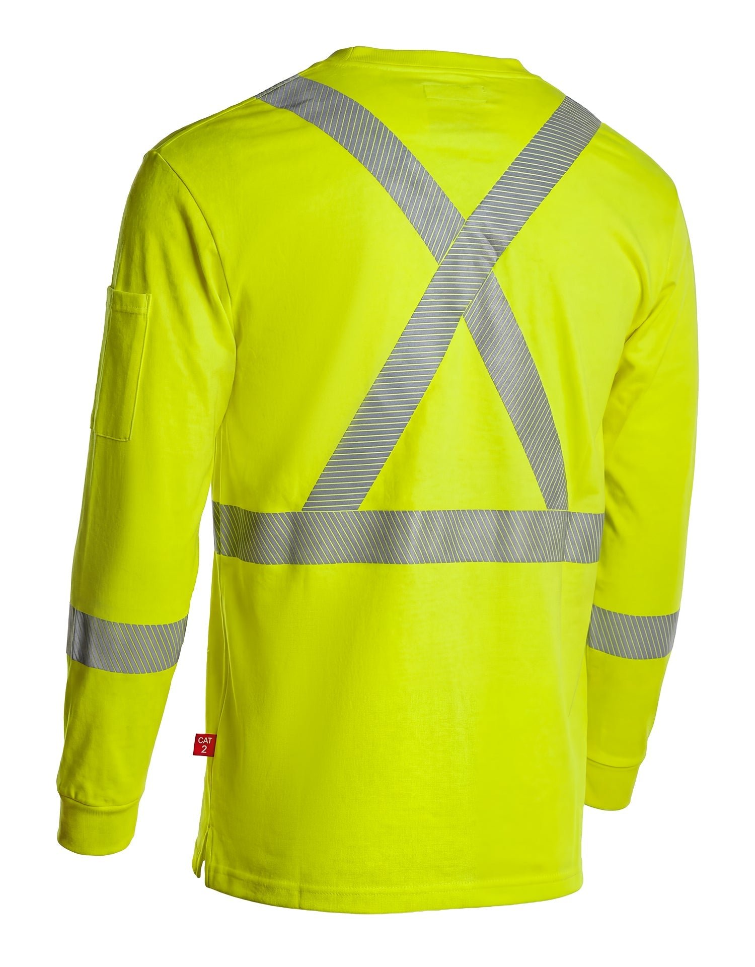 Forcefield Inherent Flame-Resistant 6.4oz Long Sleeve T-shirt - Image 2