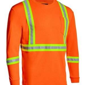 Forcefield Women's Inherent Flame-Resistant 6.4oz Long Sleeve Safety T-shirt