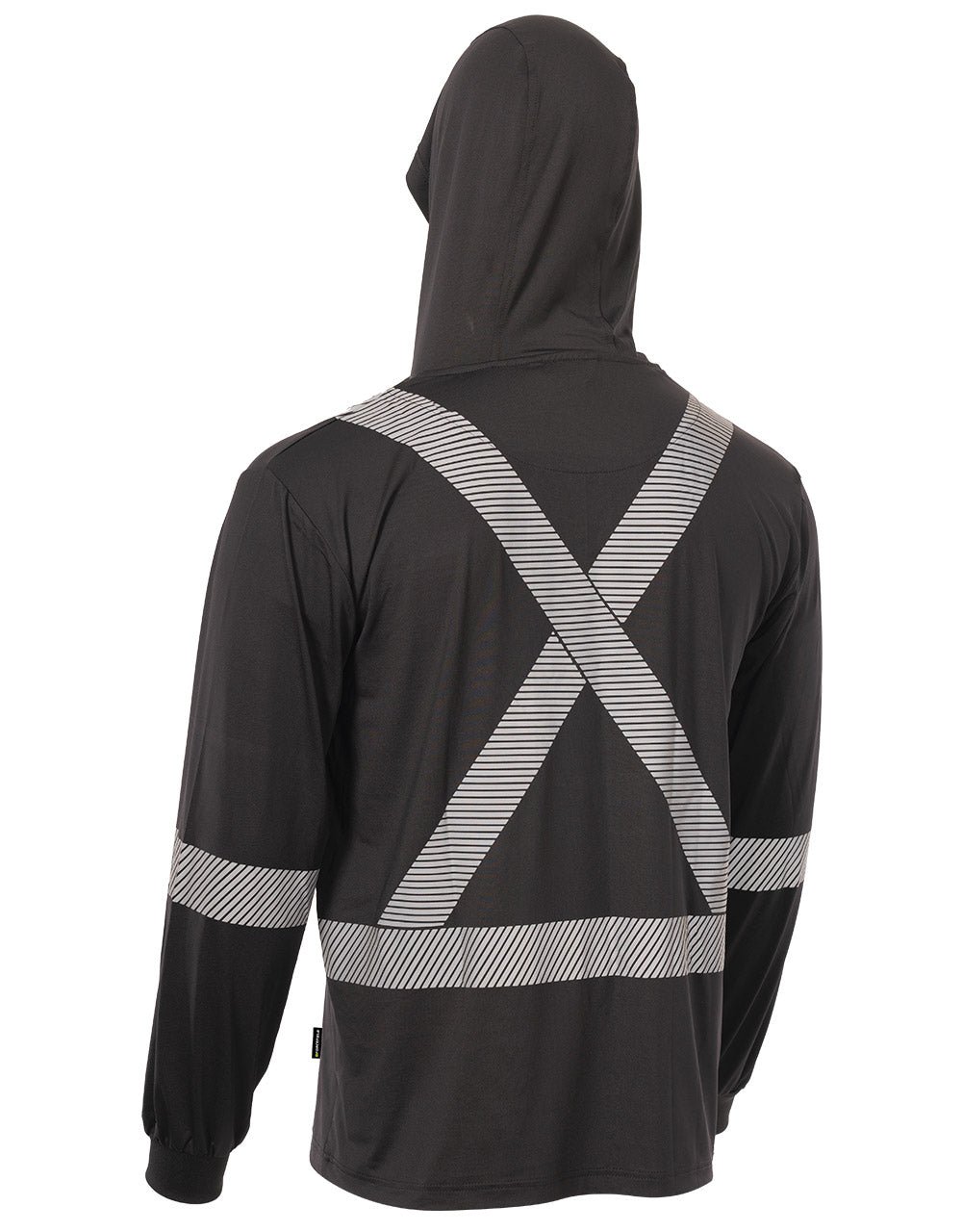 Forcefield Hooded Long Sleeve Ultrasoft Technical Tee - Image 10
