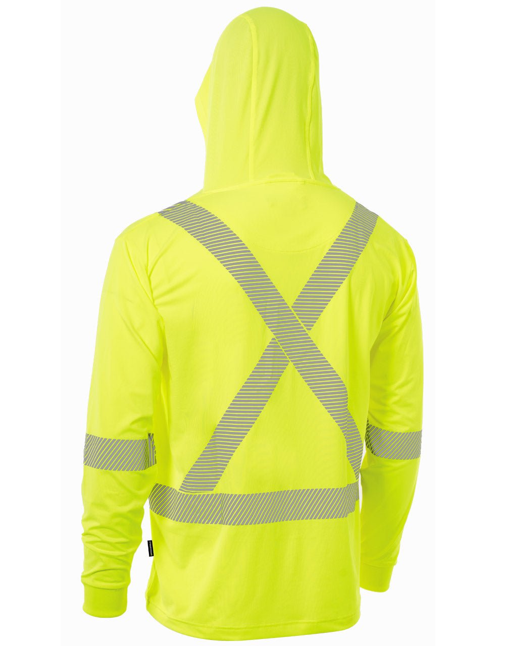 Forcefield Hooded Long Sleeve Ultrasoft Technical Tee - Image 7
