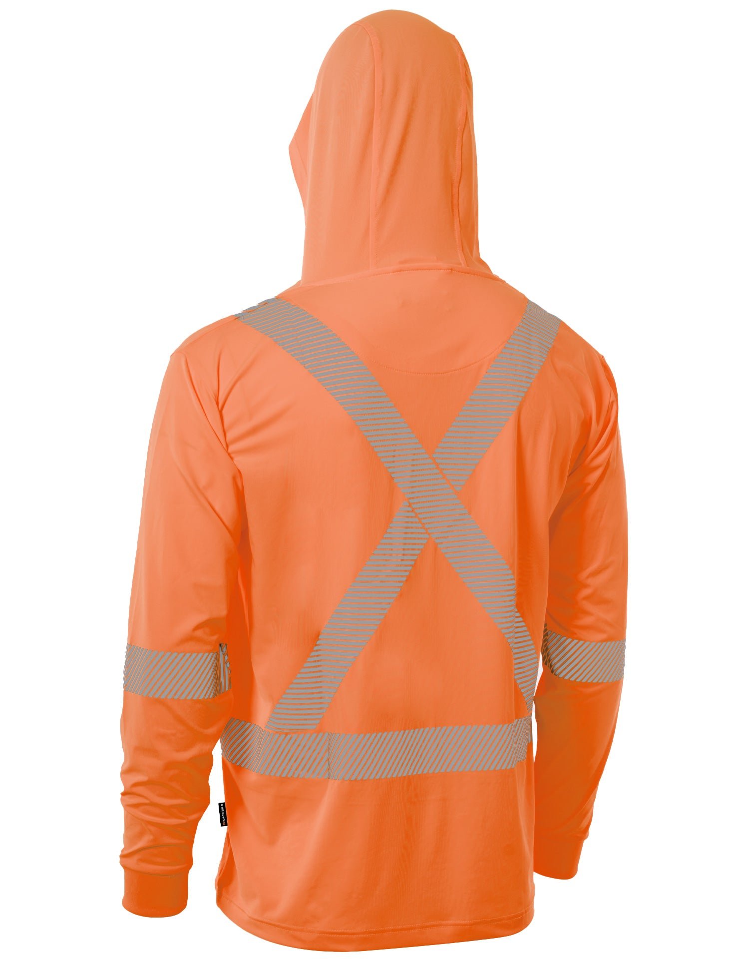 Forcefield Hooded Long Sleeve Ultrasoft Technical Tee - Image 12
