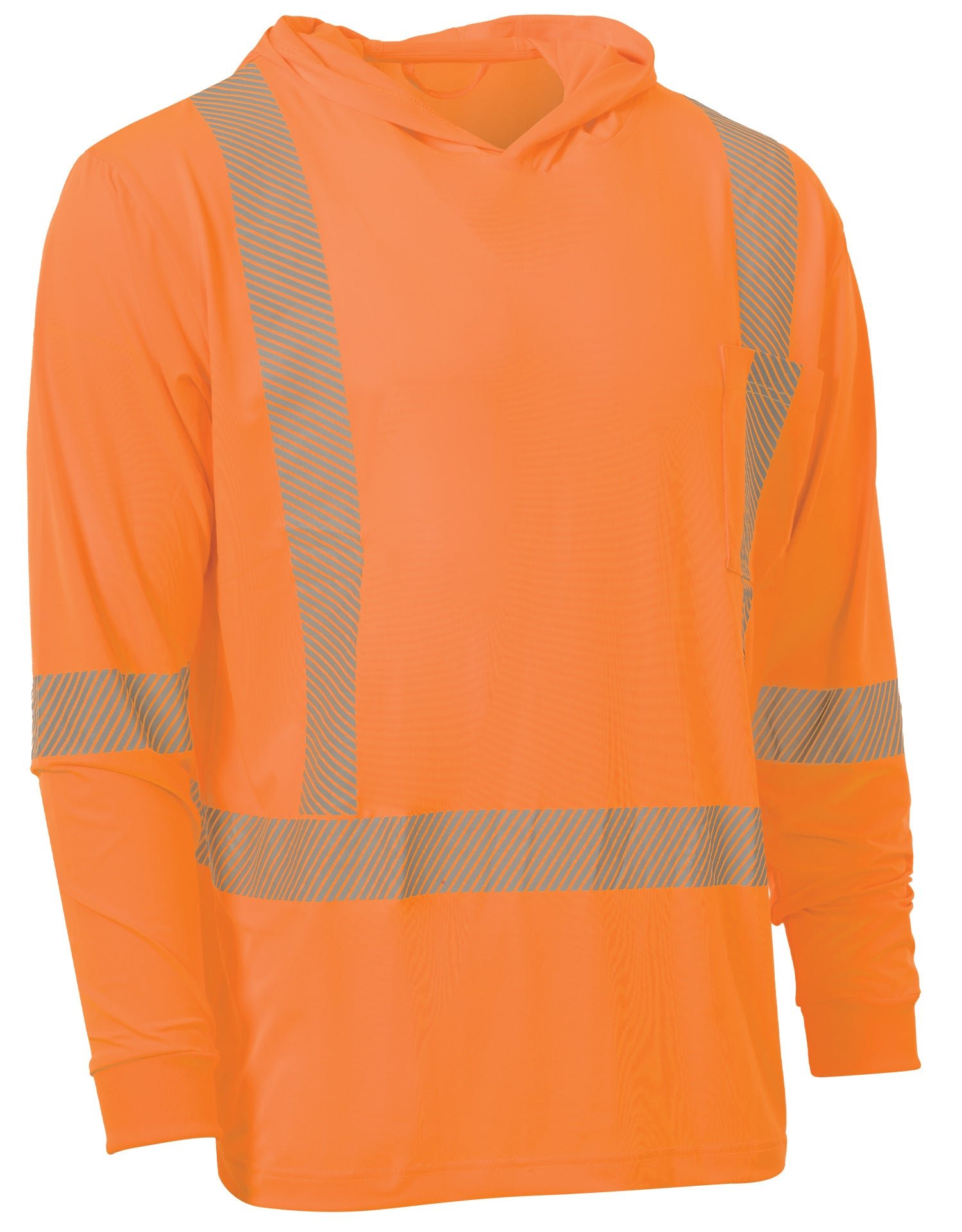 Forcefield Hooded Long Sleeve Ultrasoft Technical Tee - Image 11