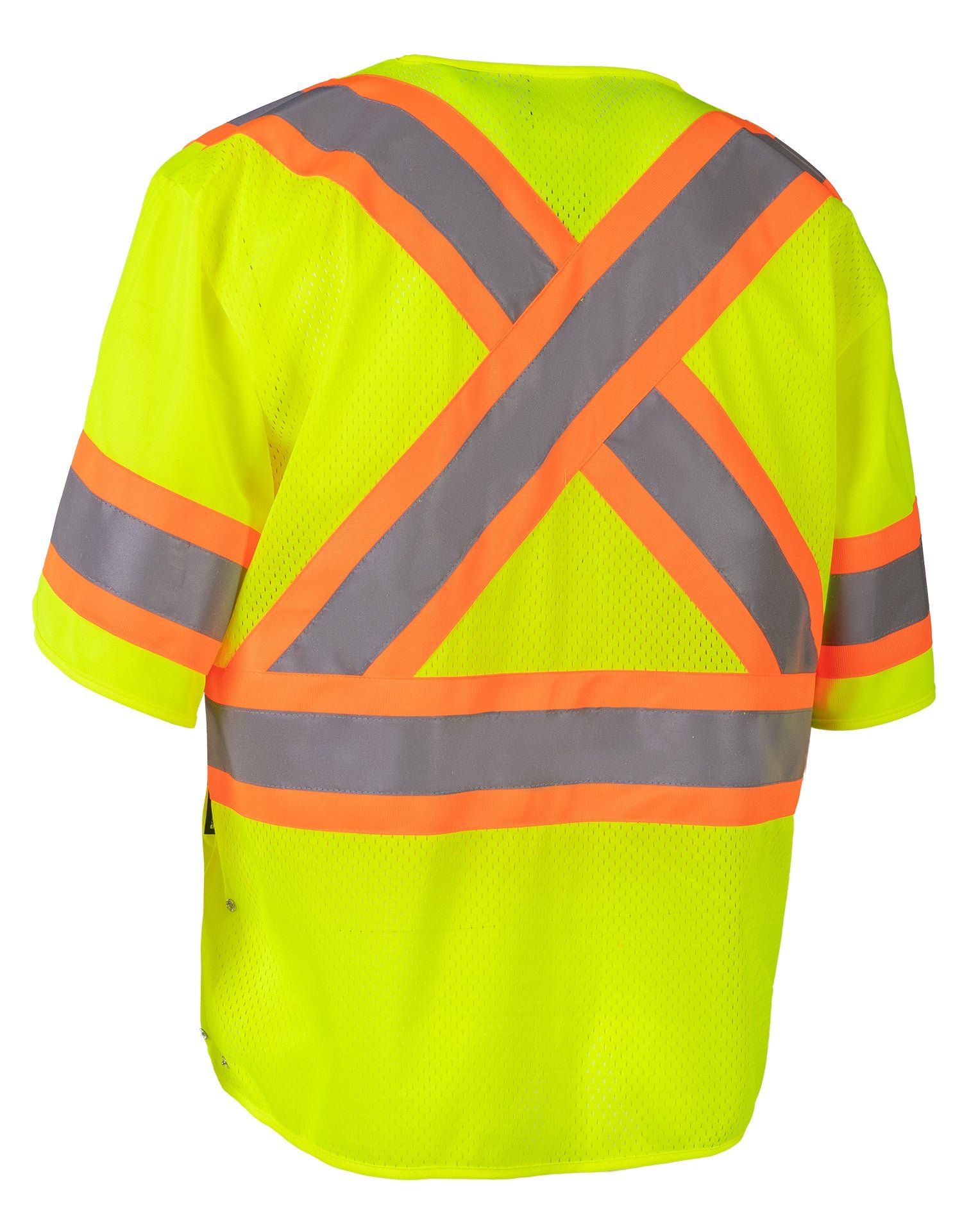 Forcefield Hybrid Traffic Vest Safety Shirt - Image 4