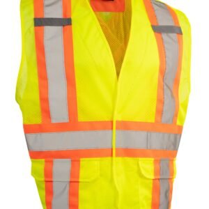 Forcefield 5-Point Tear-Away Mesh Traffic Vest