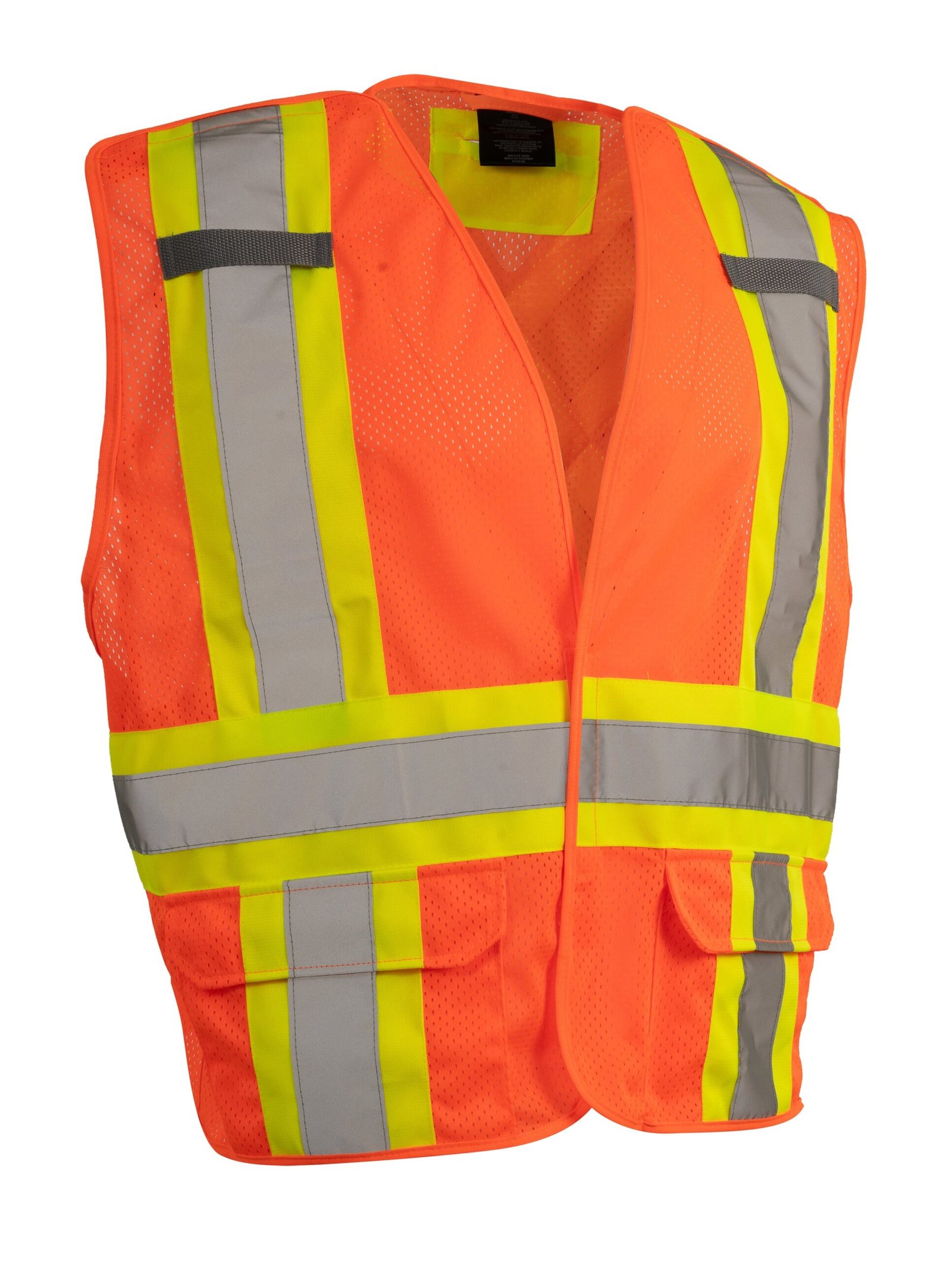 Forcefield 5-Point Tear-Away Mesh Traffic Vest - Image 3