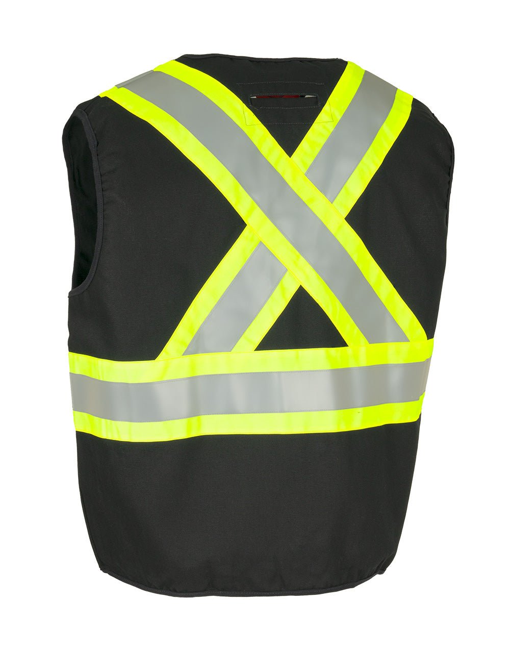 Forcefield Fire Resistant (FR) Cotton Duck Hi Vis Safety Vest - Image 2
