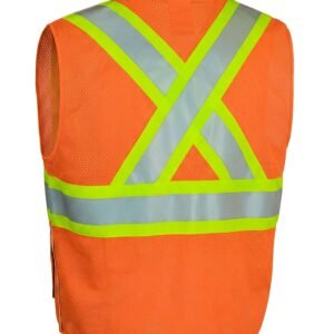 Forcefield Fire Resistant (FR) 5-Point Tear-away Hi Vis Safety Vest