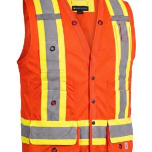 Forcefield Hi Vis Safety Surveyor's Vest