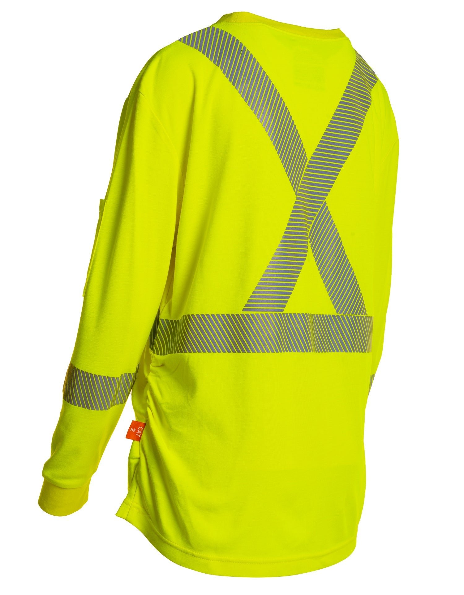Forcefield Women's Inherent Flame-Resistant 6.4oz Maternity Long Sleeve T-shirt - Image 4
