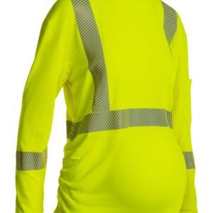 Forcefield Women's Inherent Flame-Resistant 6.4oz Maternity Long Sleeve T-shirt