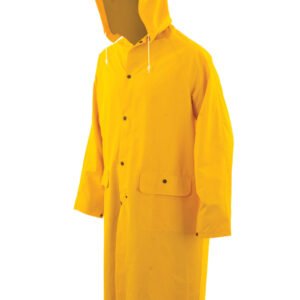 Forcefield 3/4 Length Rain Coat with Durable Fire Resistant Finish