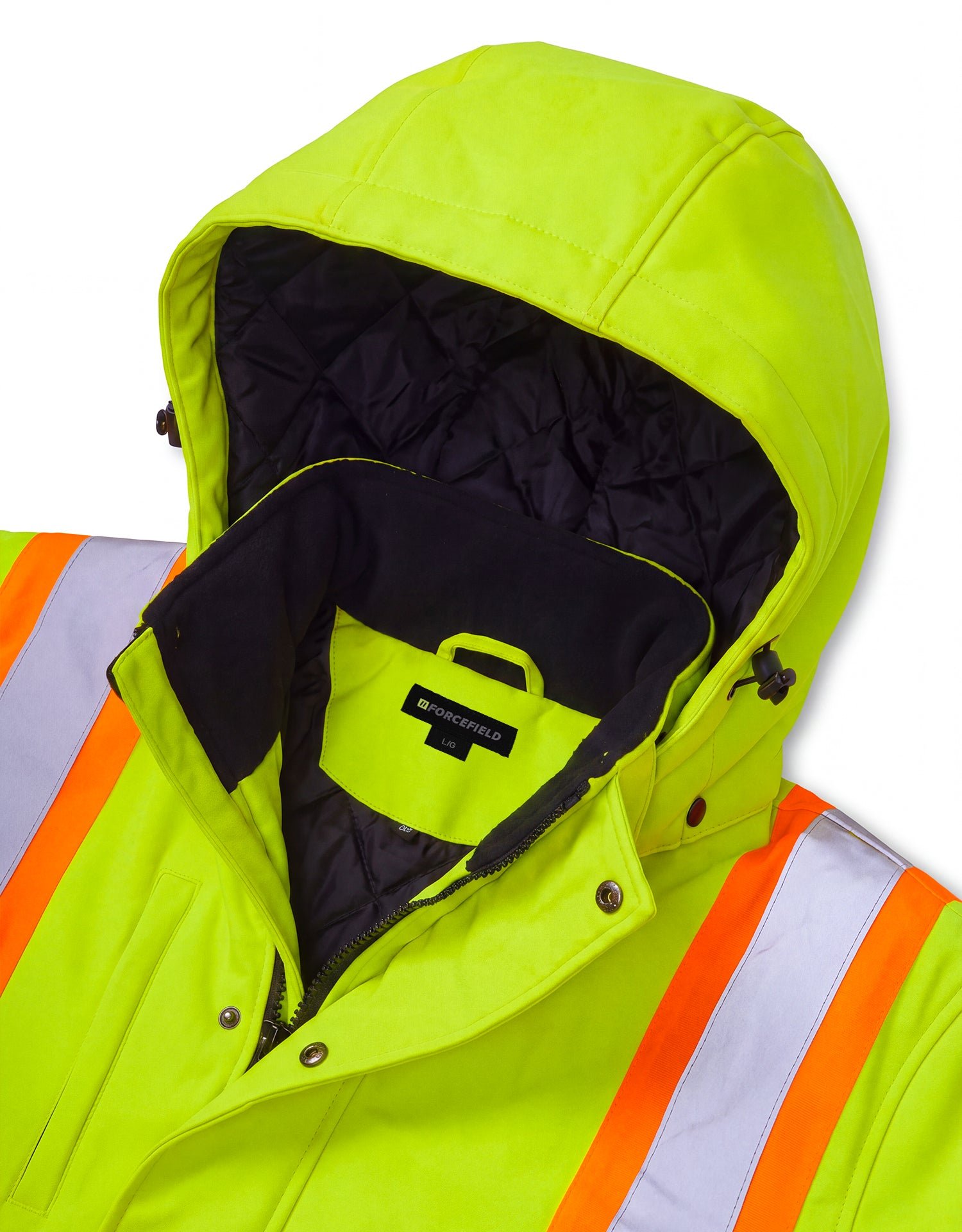 Forcefield Hi Vis Softshell Winter Safety Jacket - Image 5