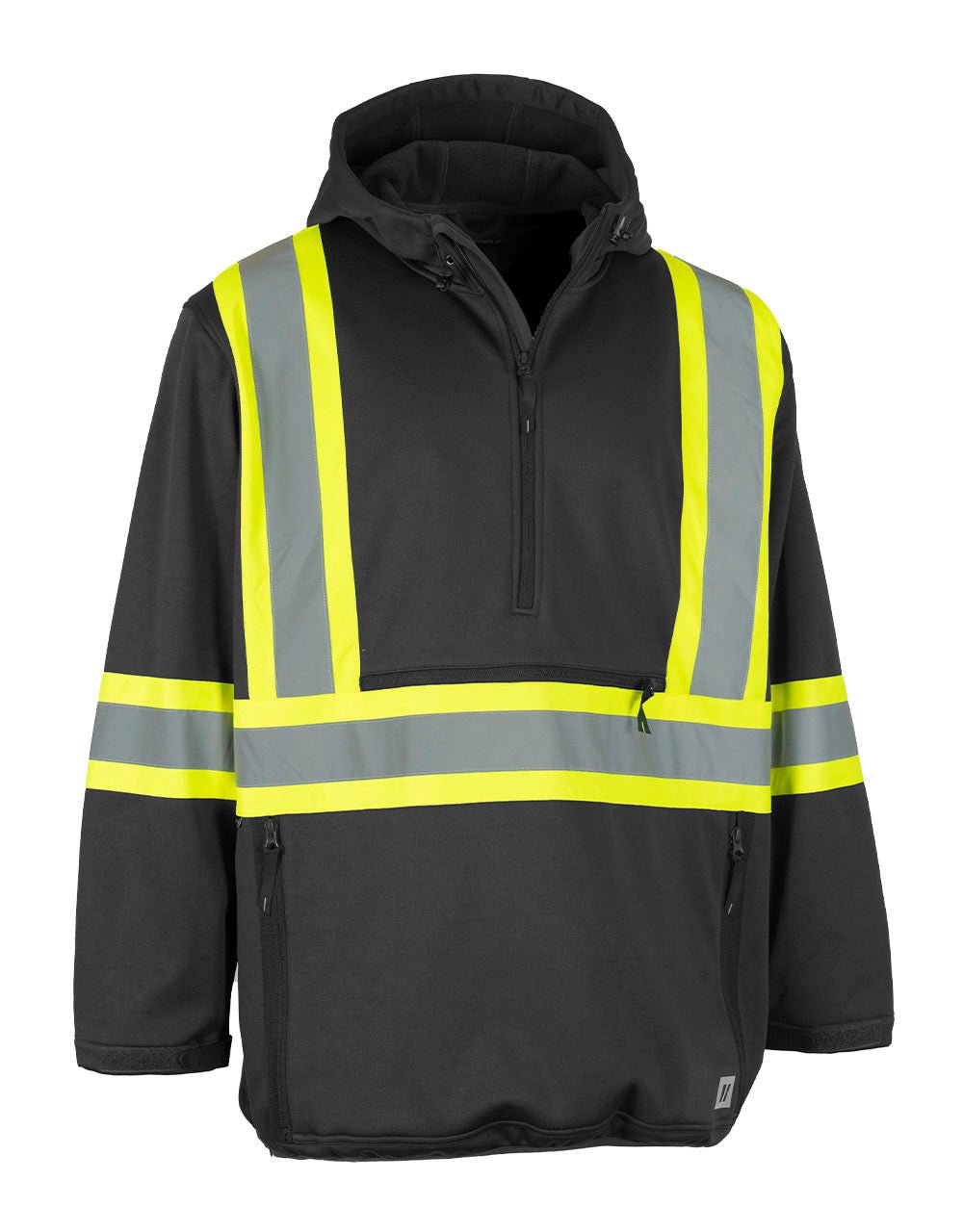 Forcefield Hi Vis Safety Anorak Pullover Softshell - Image 10