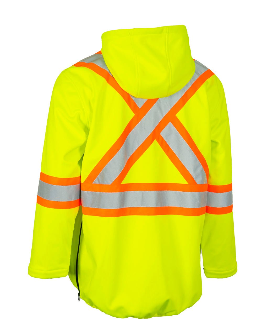 Forcefield Hi Vis Safety Anorak Pullover Softshell - Image 12