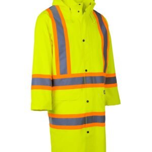 Forcefield Hi Vis WaterproofLong Rain Coat