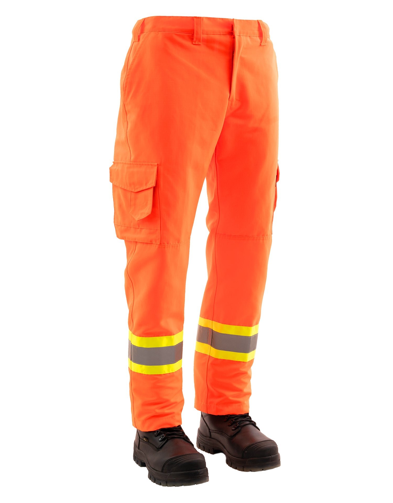 Forcefield Hi Vis Ripstop Cargo Safety Work Pant