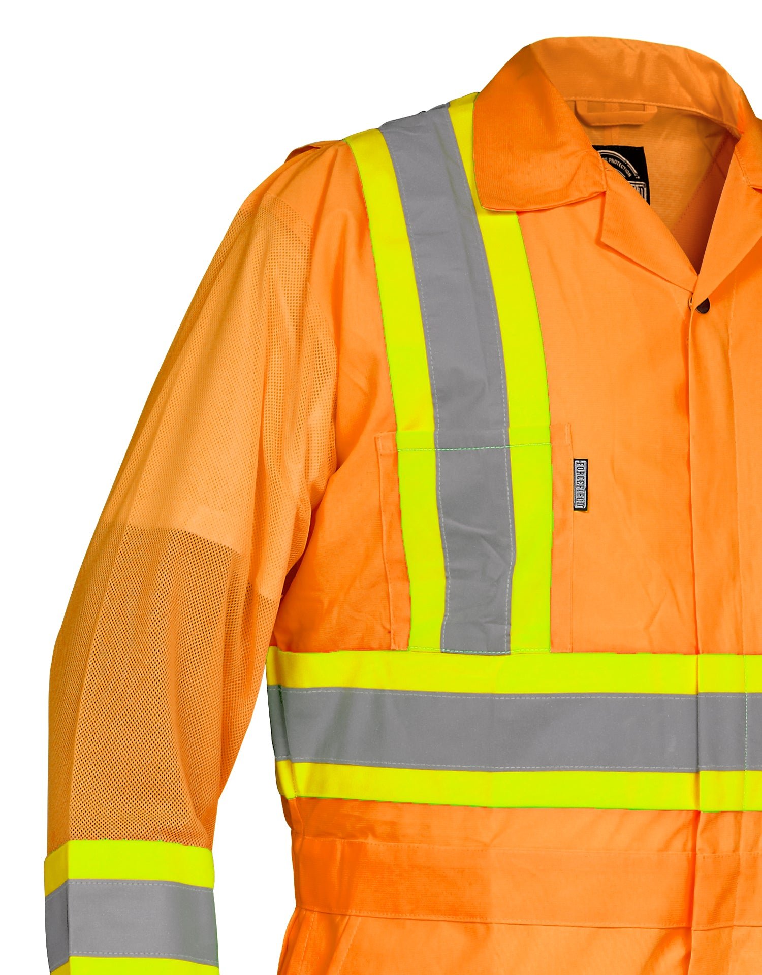 Forcefield Hi Vis Safety Flagger's Coverall, Unlined - Image 7