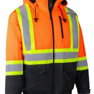 Forcefield Hi Vis Aviator Lined Bomber Jacket
