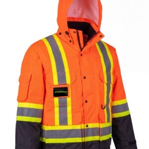 Forcefield 7-in-1 Hi Vis Safety Parka