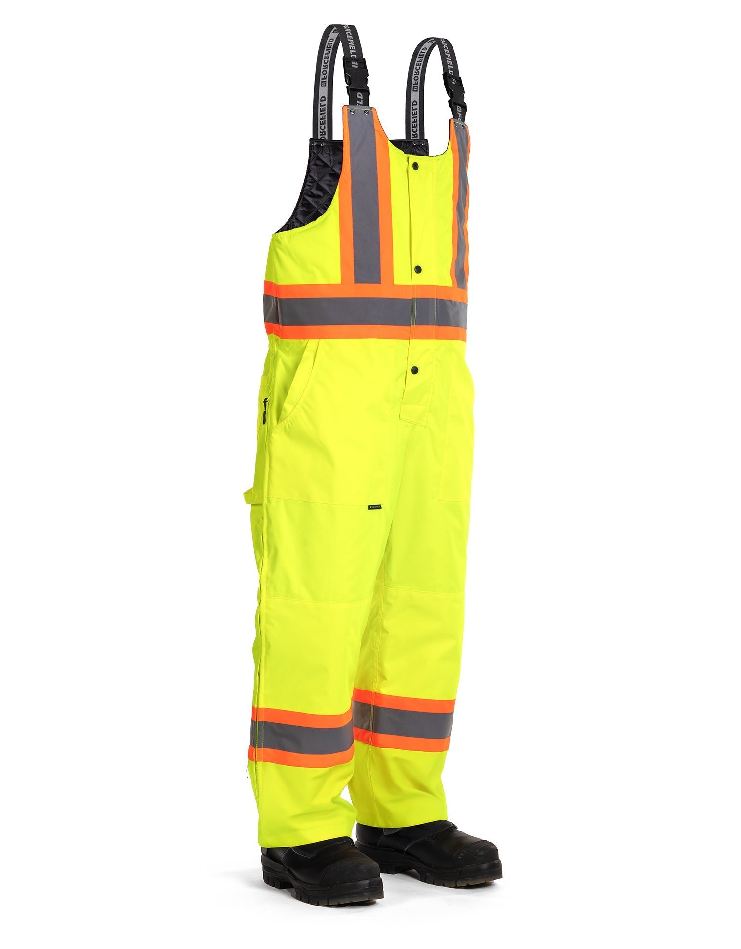 Forcefield Hi Vis Winter Safety Overall (All Lime)