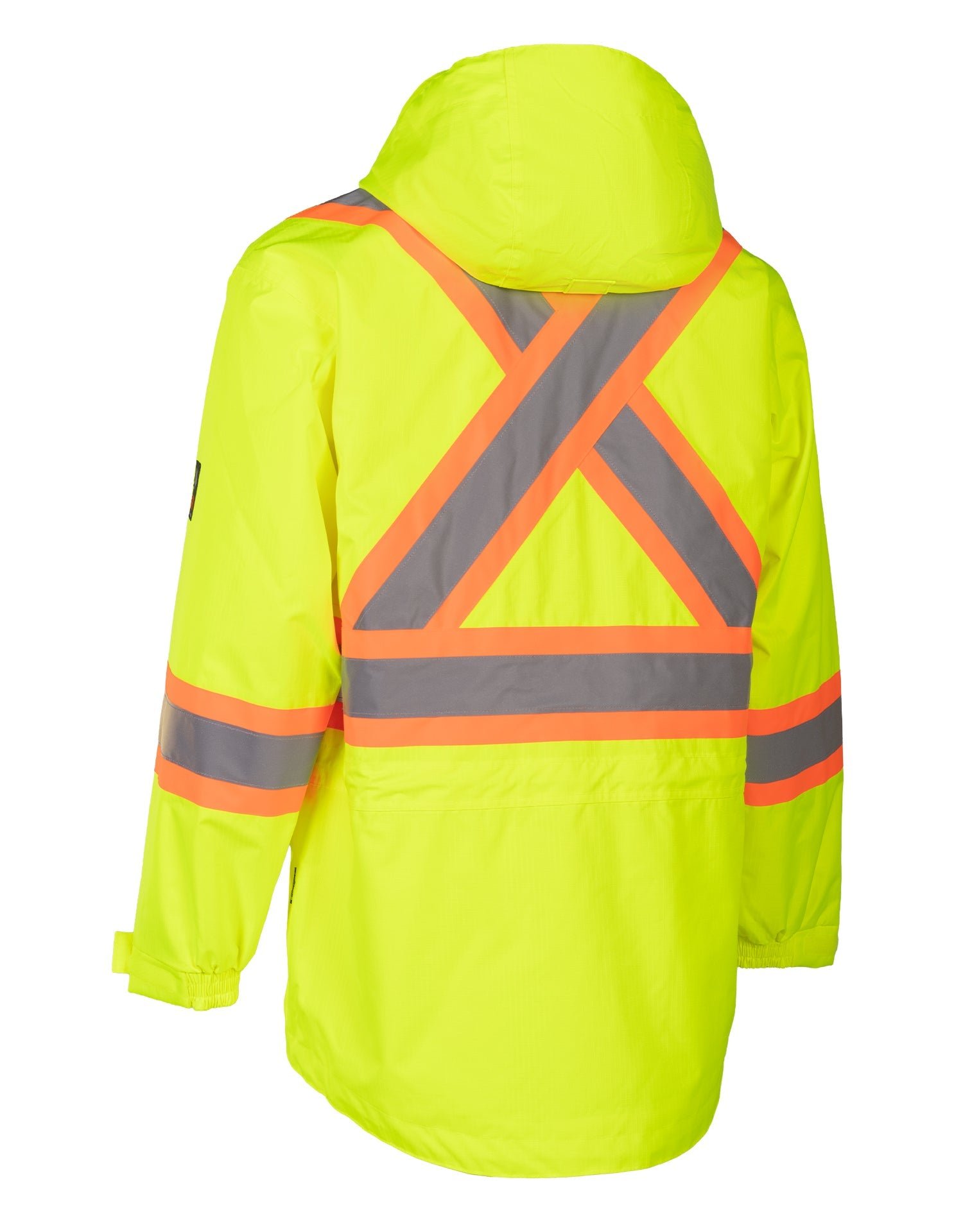 Forcefield Hi-Vis Lime Flame-Resistant (FR) Ripstop Light Weight Jacket - Image 2