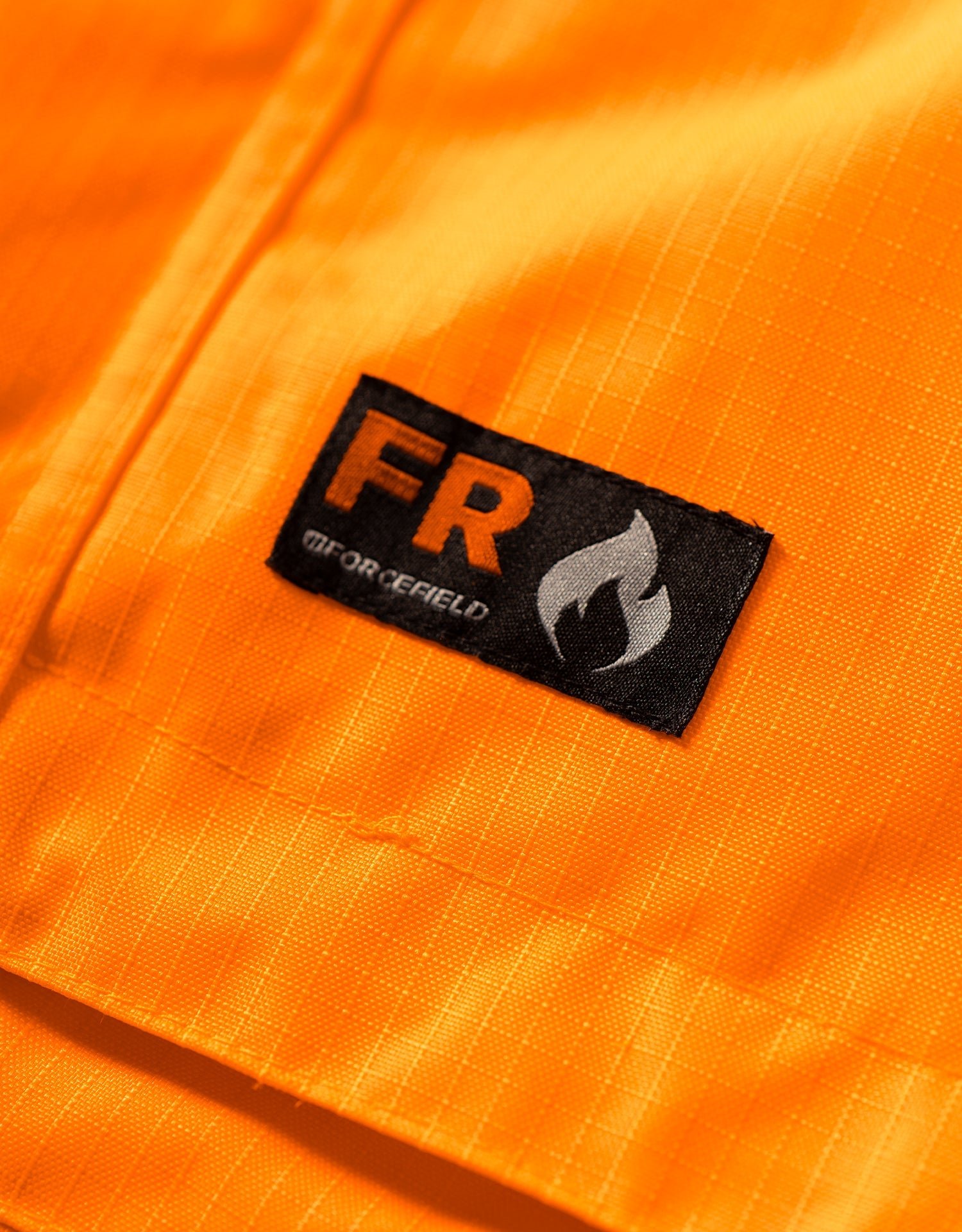 Forcefield Hi-Vis Orange Flame-Resistant (FR) Ripstop Light Weight Jacket - Image 3