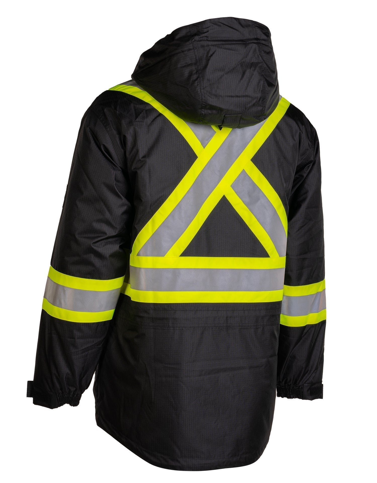 Forcefield Hi-Vis Flame-Resistant (FR) Ripstop Heavy Weight Lined Jacket - Image 3