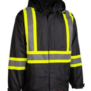 Forcefield Hi-Vis Flame-Resistant (FR) Ripstop Medium Weight Lined Jacket