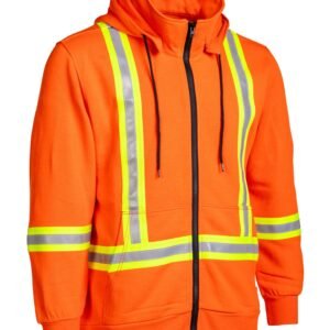 Forcefield Inherent Flame-Resistant 12oz Fleece Hoodie with Detachable Hood