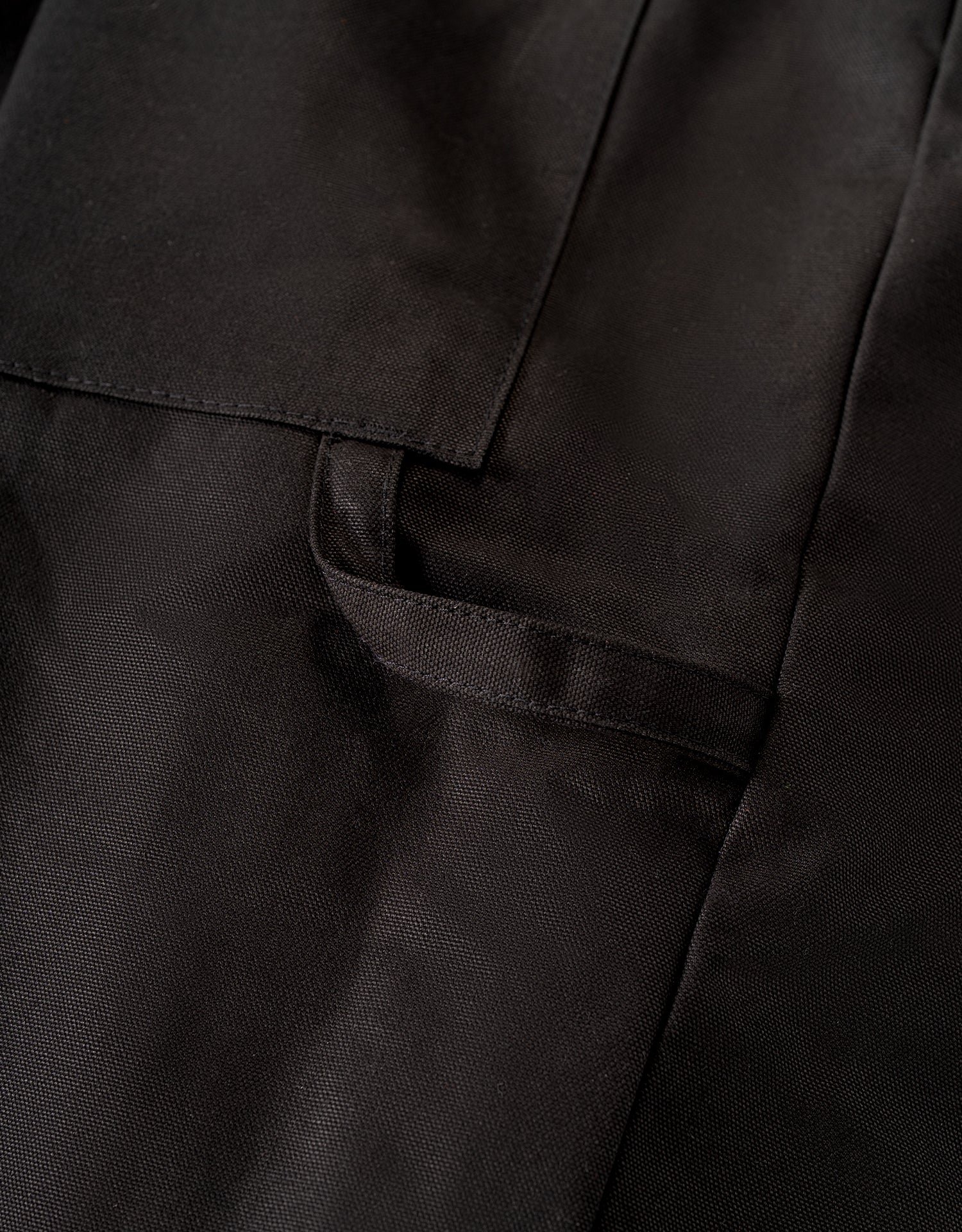Forcefield Winter Lined Black Cotton Canvas Coverall - Image 3