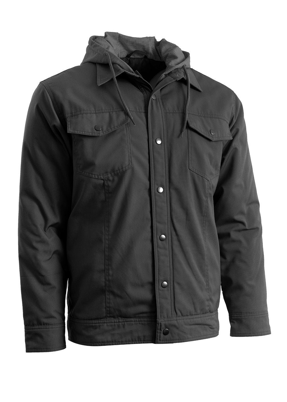 Forcefield Canvas Jacket with Fooler Hoodie and Flannel Lining