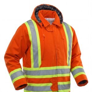 Forcefield Cotton Canvas Insulated Safety Parka