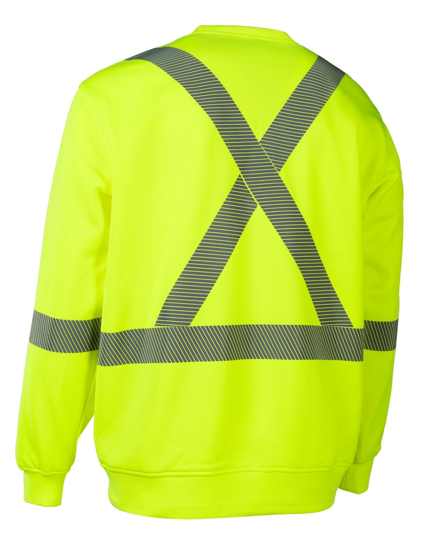 Forcefield Hi-Vis Crew Neck Sweatshirt with Segmented Tape - Image 3