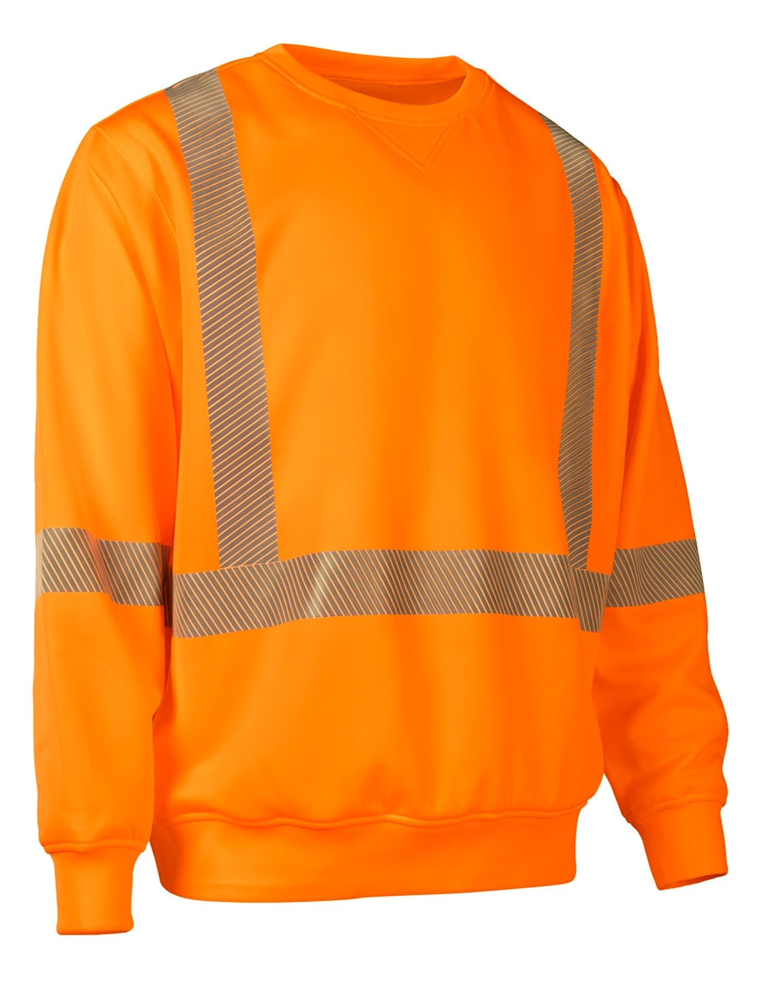 Forcefield Hi-Vis Crew Neck Sweatshirt with Segmented Tape - Image 4