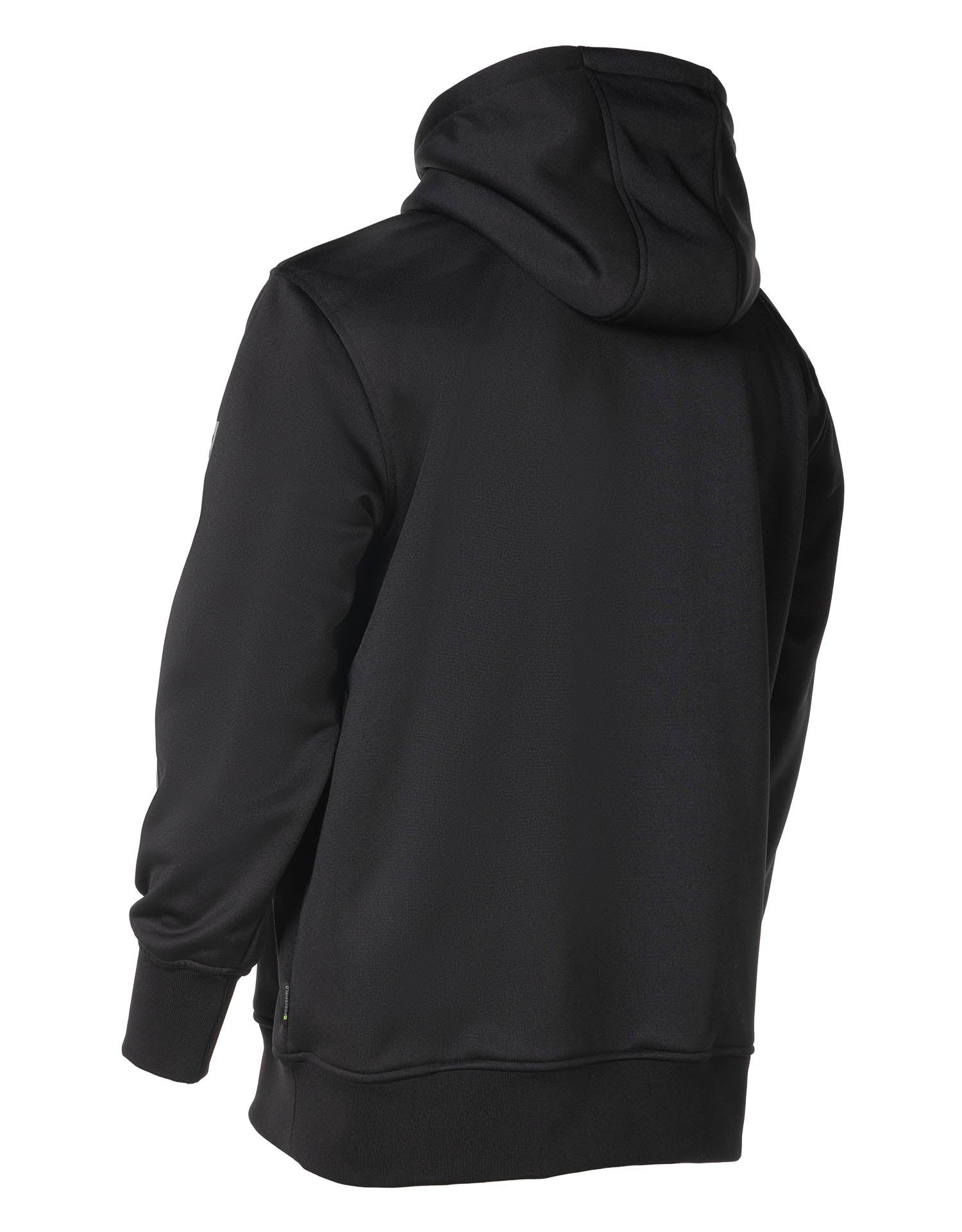 Forcefield Black Pullover Forcefield Logo Sleeve Graphic Hoodie - Image 8