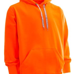 Forcefield Hi Vis Orange Deluxe Pullover Hi Vis Hoodie