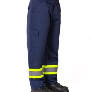 Forcefield Hi-Vis Navy Safety Cargo Work Pant