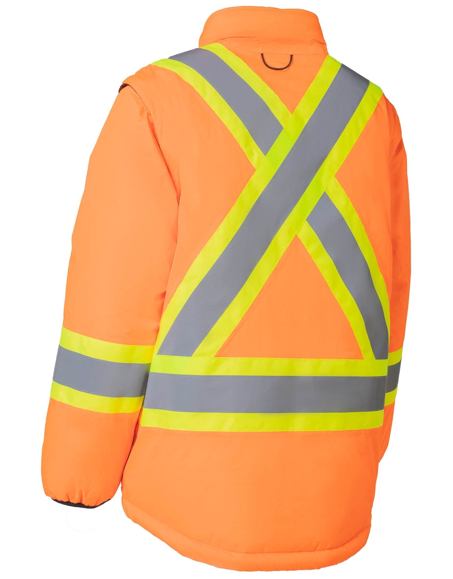 Forcefield Women's Hi-Vis 7-in-1 Safety Parka - Image 4