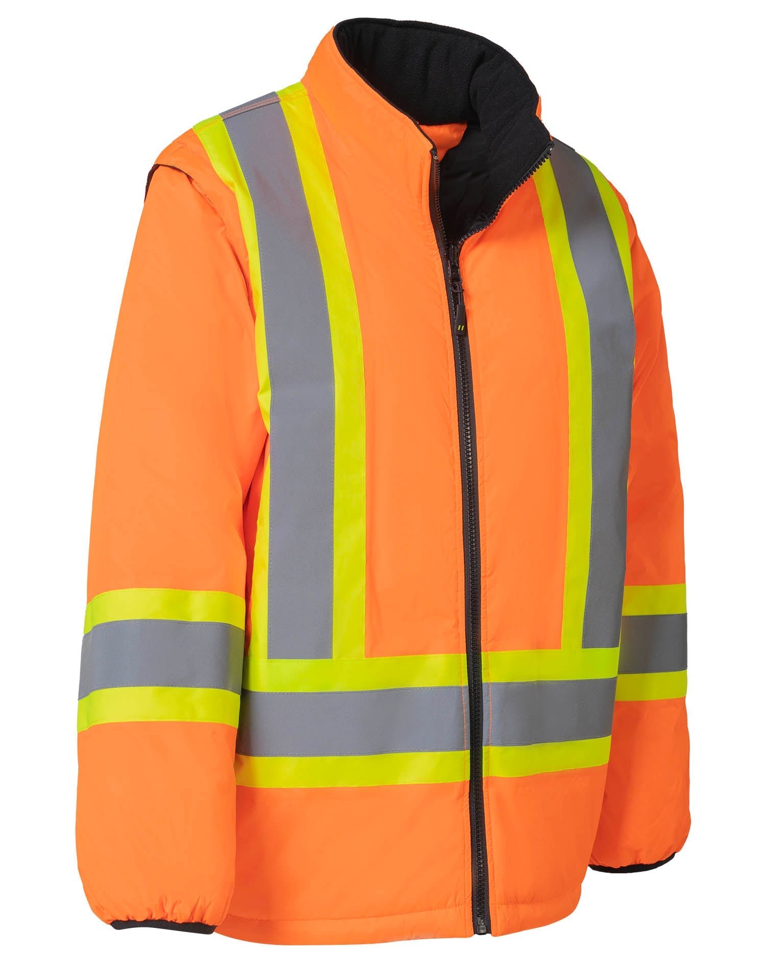 Forcefield Women's Hi-Vis 7-in-1 Safety Parka - Image 2