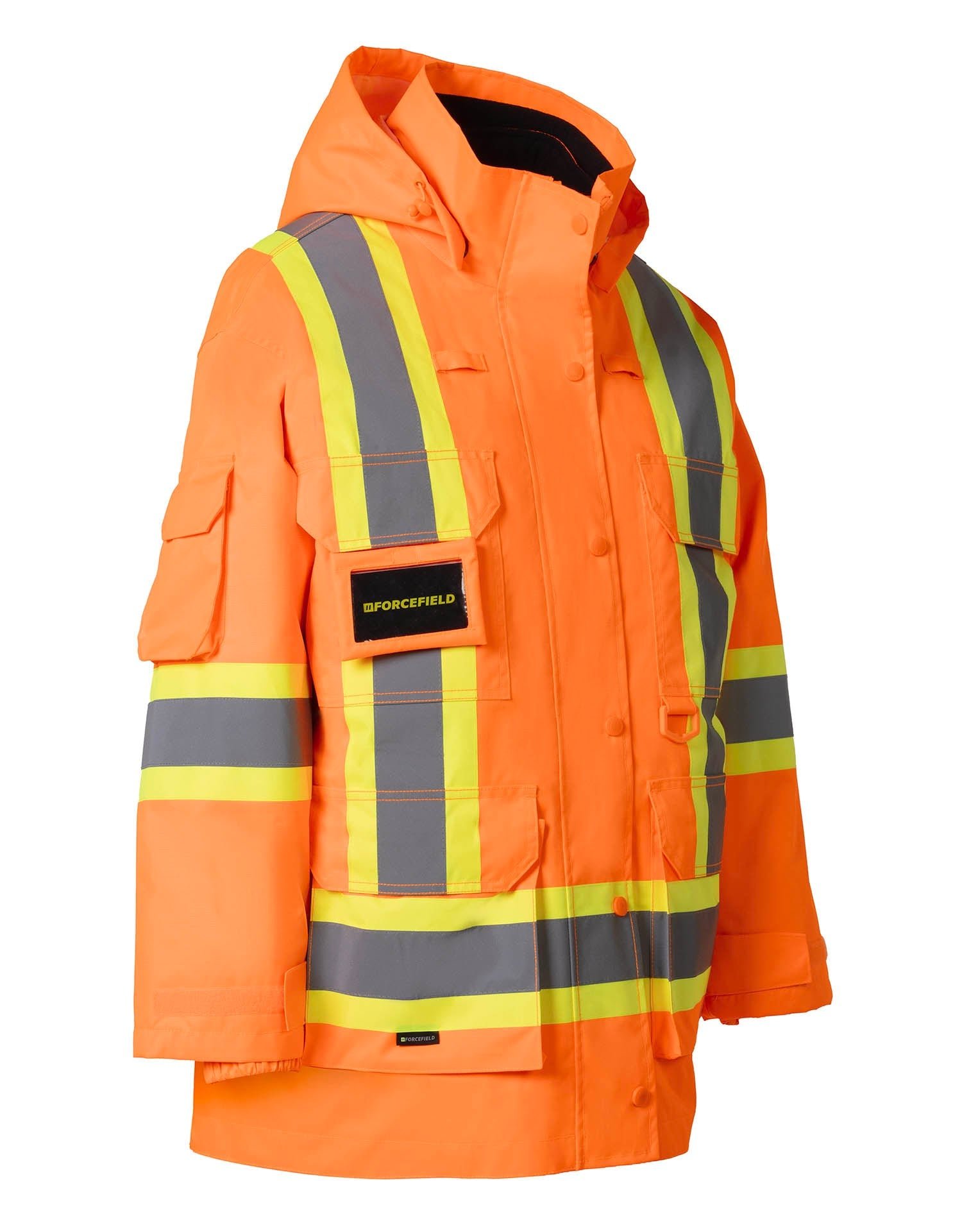 Forcefield Women's Hi-Vis 7-in-1 Safety Parka